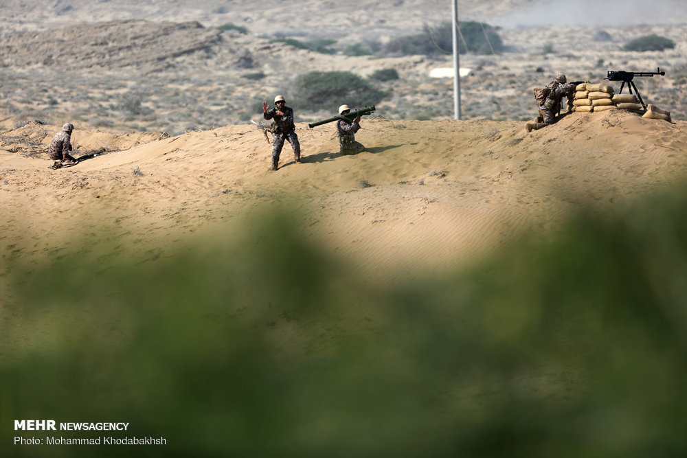 IRGC 'Great Prophet-12' military drills on Qeshm island