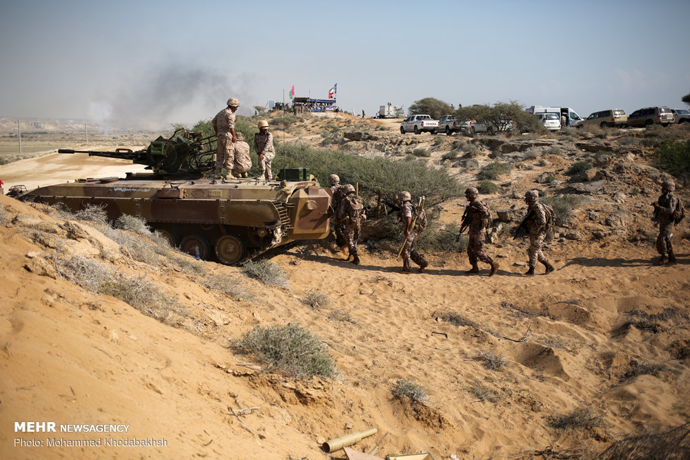 IRGC 'Great Prophet-12' military drills on Qeshm island