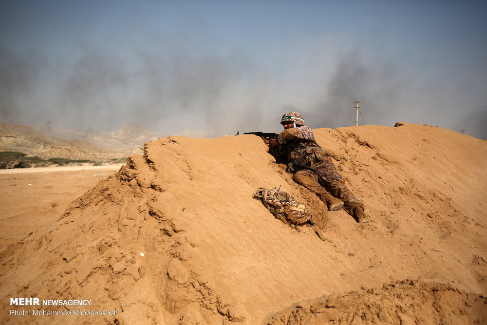 IRGC 'Great Prophet-12' military drills on Qeshm island