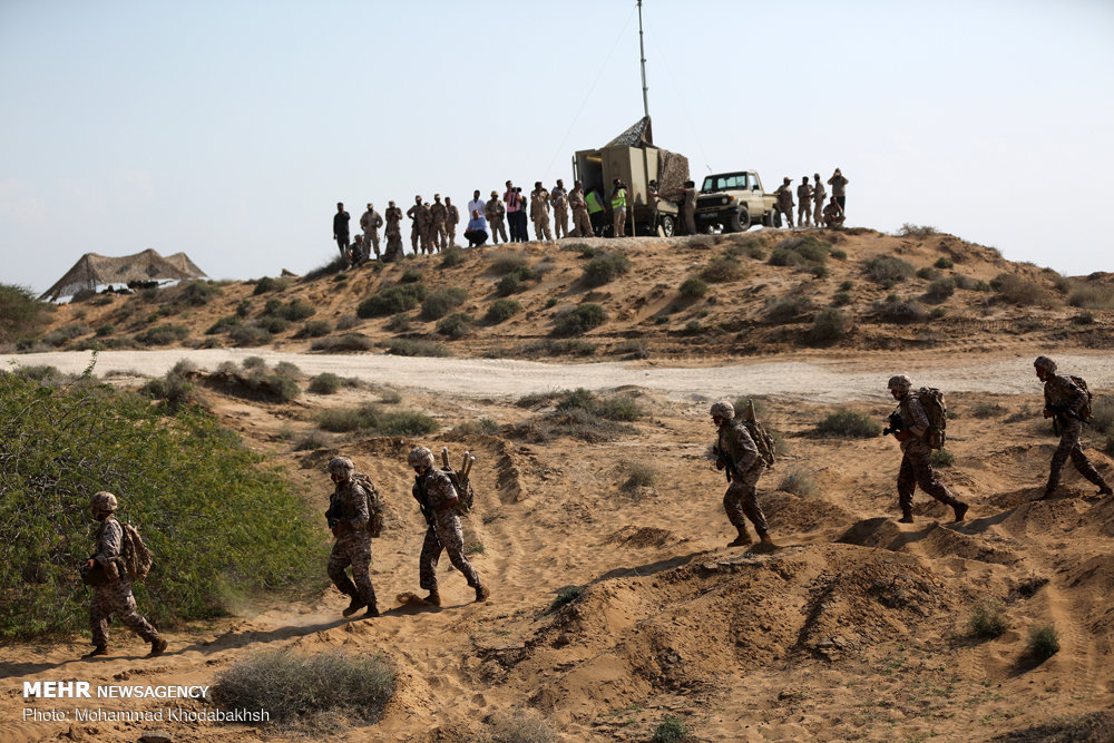 IRGC 'Great Prophet-12' military drills on Qeshm island