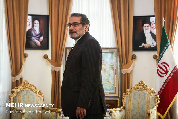 Shamkhani receives Palestinian delegation in Tehran