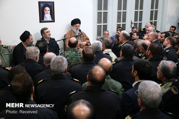 Leader praises Iranian Police efforts to ensure security