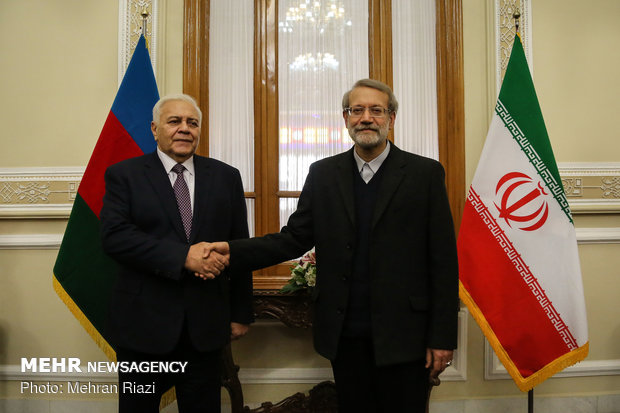 Larijani meets with Azerbaijani counterpart