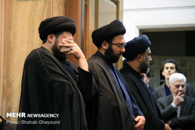 Officials bid farewell to senior cleric Ayatollah Shahroudi