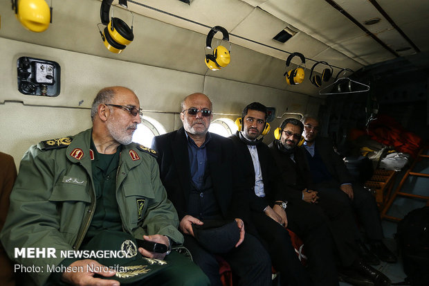 أعضاء لجنة الامن القومي يزورون الحدود الايرانية-العراقية 