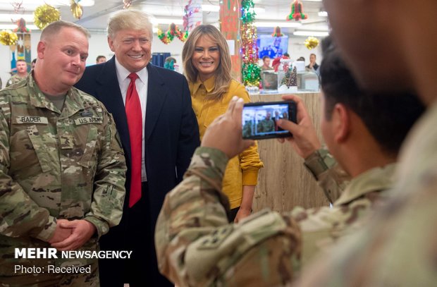 ترامپ دیدار با نظامیان را با کارزار انتخاباتی اشتباه گرفته است