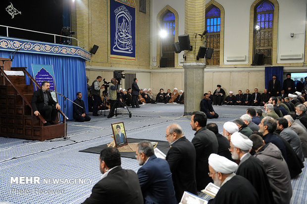 مراسم بزرگداشت آیت الله شاهرودی در حسینیه امام خمینی (ره)