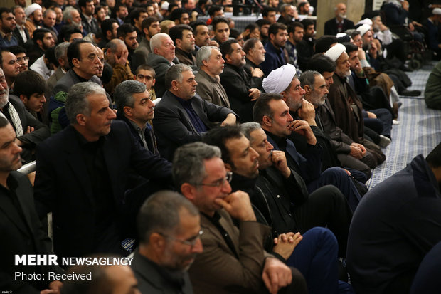 Leader attends commemoration ceremony of Ayat. Shahroudi 