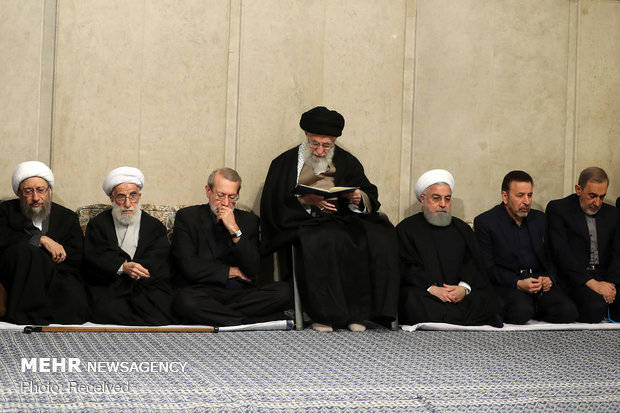 حسینیہ امام خمینی (رہ) میں آیت اللہ شاہرودی کی یاد میں مجلس ترحیم