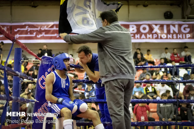 البطولة الوطنية للملاكمة للشباب في مدينة رشت الايرانية