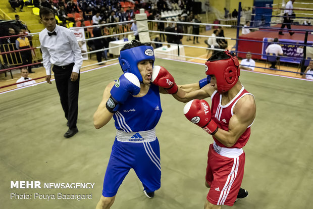 Boxing competitions in Rasht