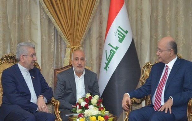 Iraqi president calls for closer energy coop. with Iran