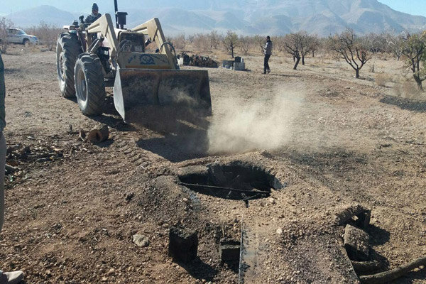 ۱۱۲ حلقه چاه غیرمجاز در استان زنجان مسدود شد