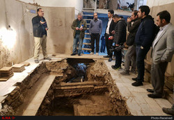Archaeological remains unearthed in heart of Tehran