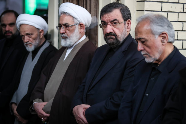 Memorial service for the late Ayat. Hashemi Shahroudi holds in Ark Mosque 