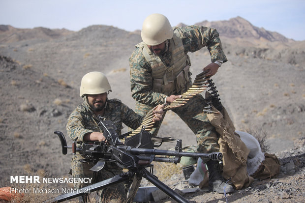 Local military drill in South Khorasan province