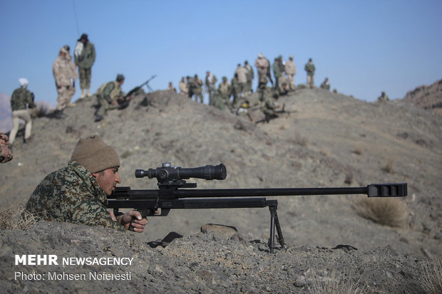 Local military drill in South Khorasan province