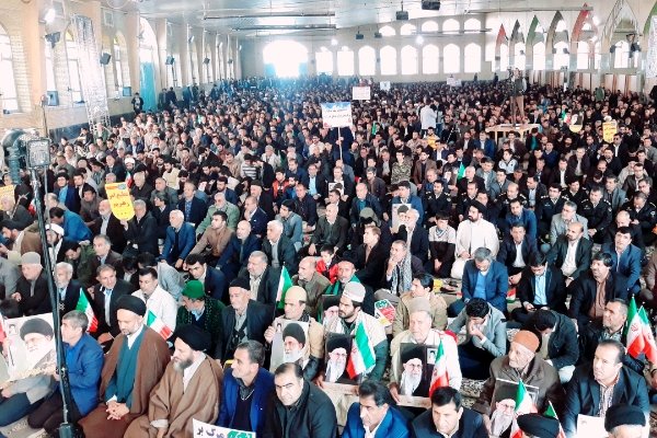 ایران کے مختلف صوبوں میں 9 دی کی مناسبت سے اجتماعات