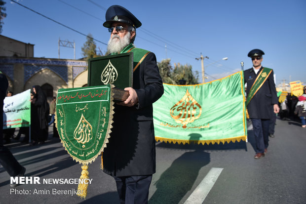 مراسم بزرگداشت یوم الله ۹ دی در شیراز