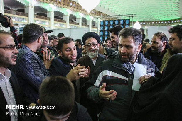 مراسم بزرگداشت یوم الله نهم دی ماه، بعد از ظهر یکشنبه در تبریز برگزار شد.