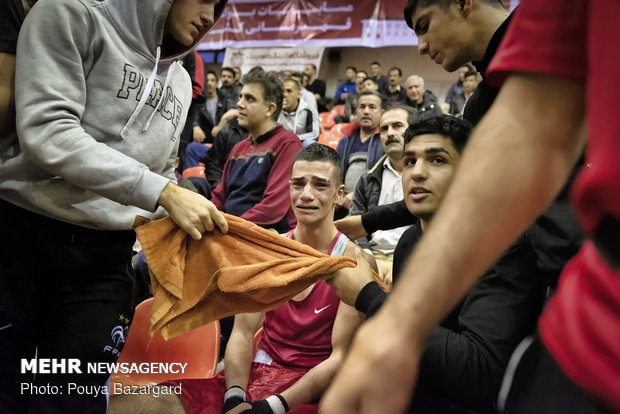 Nat'l boxing championship in Rasht