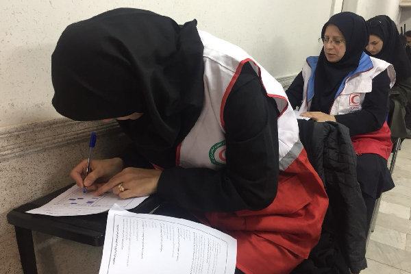 آزمون دوره های آمادگی در برابر مخاطرات در قزوین برگزار شد