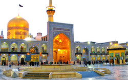 A view of holy shrine of Imam Reza (AS) in Mashhad