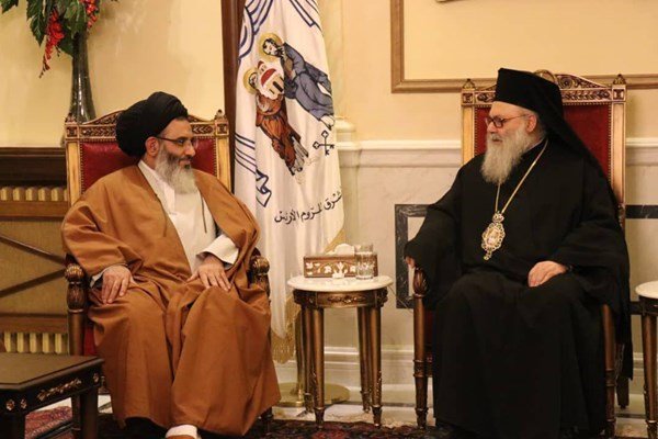 Leader’s envoy, Syrian patriarch discuss regional, religious issues