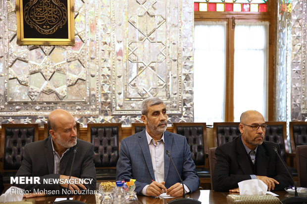 PIJ Sec. Gen. meets with Iranian Parl. Speaker 