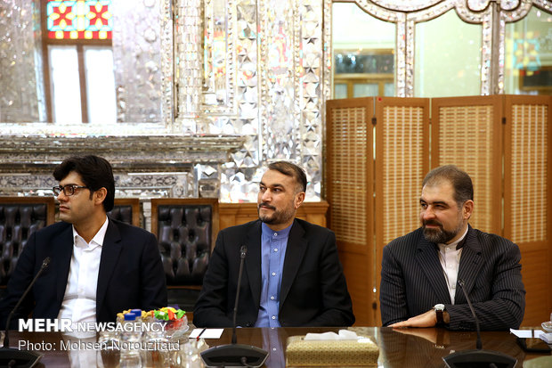 PIJ Sec. Gen. meets with Iranian Parl. Speaker 