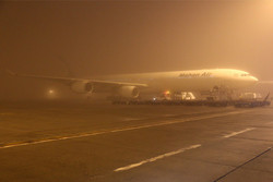 هواپیمای پرواز تهران-ایلام در فرودگاه کرمانشاه نشست