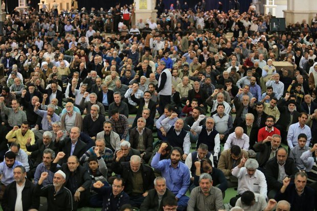 Haj Ali Akbari leads Friday Prayers in Tehran