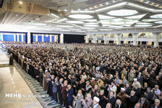 اولین نمازجمعه تهران به امامت حجّت‌الاسلام حاج‌علی‌اکبری