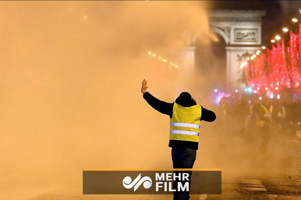 تظاهرات جلیقه زردها در هشتمین شنبه پیاپی