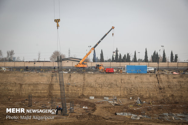 Wastewater treatment project in SW Tehran
