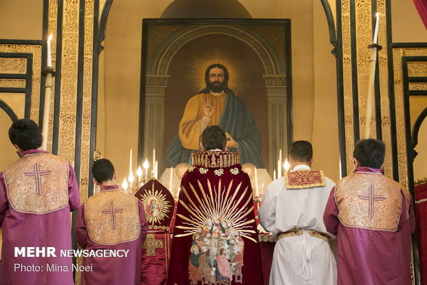 Celebrating Jesus Christ’s birthday in Saint Mary Church of Tabriz