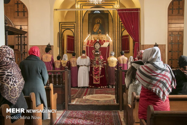 Celebrating Jesus Christ’s birthday in Saint Mary Church of Tabriz