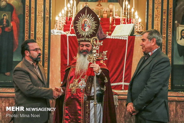 Celebrating Jesus Christ’s birthday in Saint Mary Church of Tabriz