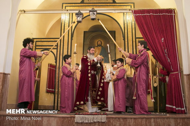 Celebrating Jesus Christ’s birthday in Saint Mary Church of Tabriz