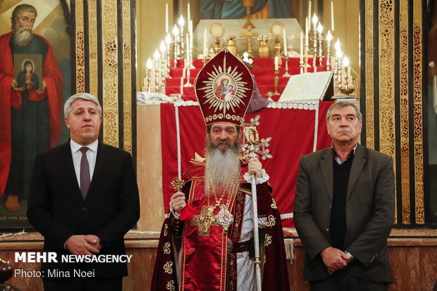 Celebrating Jesus Christ’s birthday in Saint Mary Church of Tabriz