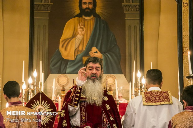 Celebrating Jesus Christ’s birthday in Saint Mary Church of Tabriz