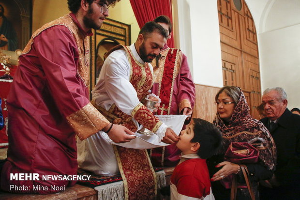 Celebrating Jesus Christ’s birthday in Saint Mary Church of Tabriz