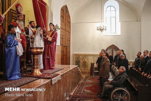 Celebrating Jesus Christ’s birthday in Saint Mary Church of Tabriz