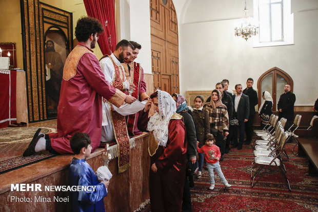 Celebrating Jesus Christ’s birthday in Saint Mary Church of Tabriz