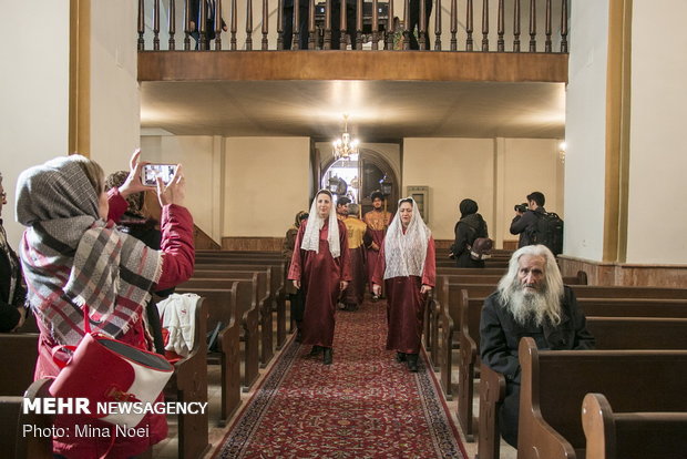 Celebrating Jesus Christ’s birthday in Saint Mary Church of Tabriz