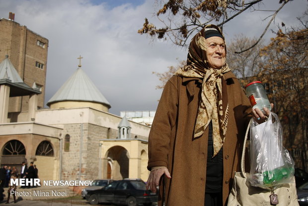 Celebrating Jesus Christ’s birthday in Saint Mary Church of Tabriz