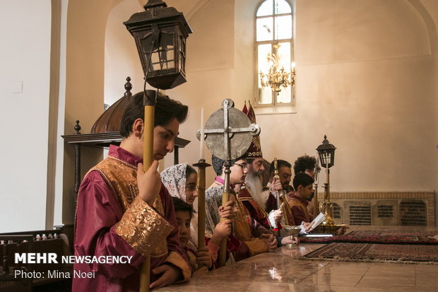 Celebrating Jesus Christ’s birthday in Saint Mary Church of Tabriz