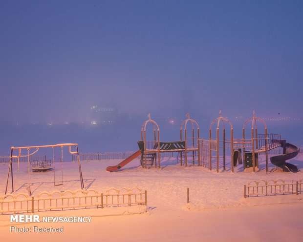 سرمای منفی 40 درجه در سیبری