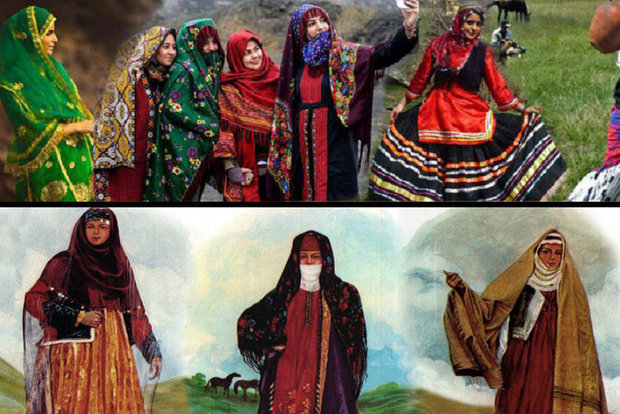 اللباس الشعبي الإيراني اصالة الماضي وجمال الحاضر 