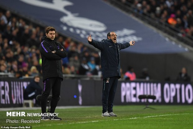 دیدار تیم های فوتبال تاتنهام و چلسی‎